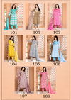 Icoin By Master Naira Cut Two Tone Printed Kurti Bottom With Dupatta

